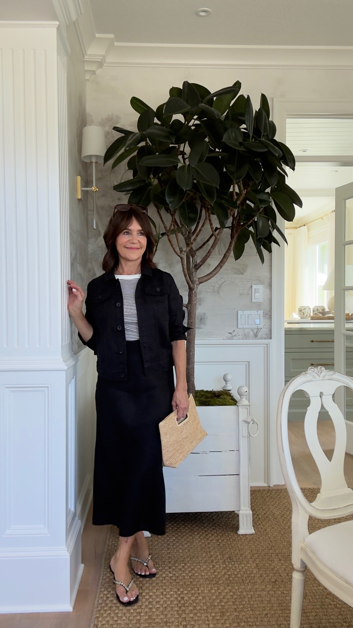 Sometimes you need a lightweight jacket for summer when it gets a little chilly at night! I picked this one up recently, and it looks like denim but is actually linen! A new fave!!

@Quince #Quincepartner

#LTKSeasonal #LTKOver40