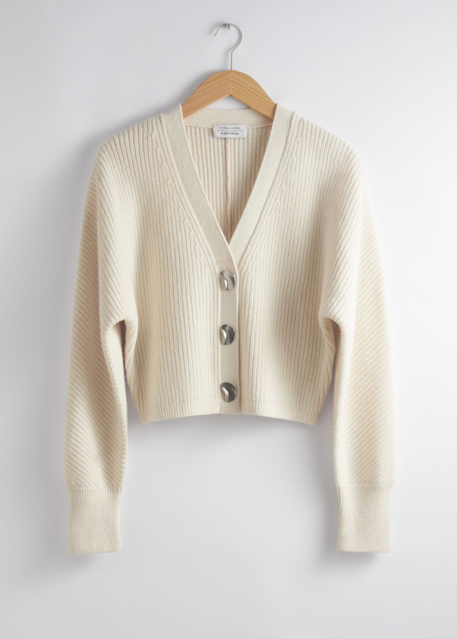 Metal Button Knit Cardigan | & Other Stories US