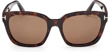 TOM FORD Haylay 53mm Square Sunglasses | Nordstrom | Nordstrom