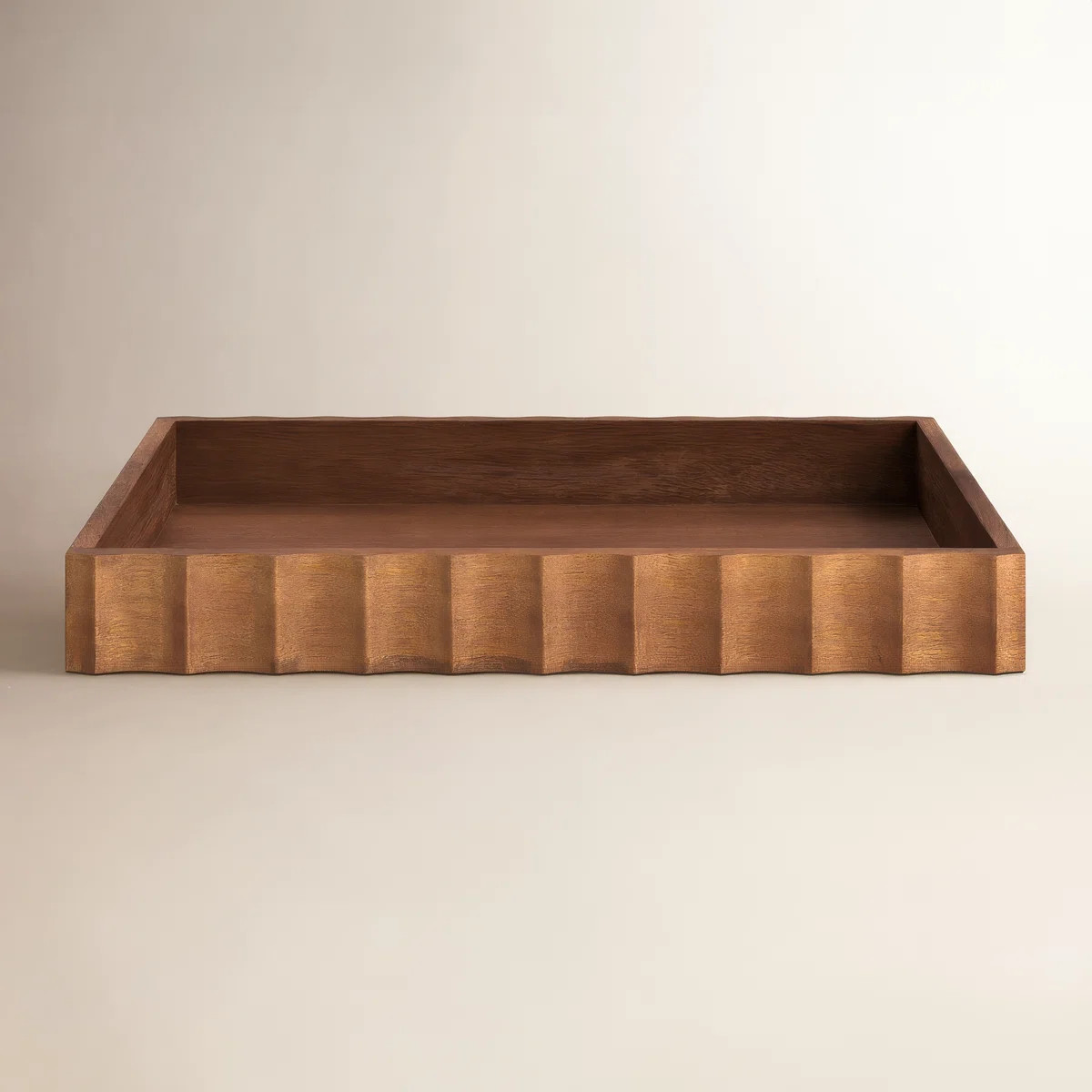 Cardella Fluted Rectangle Serving Tray | AllModern