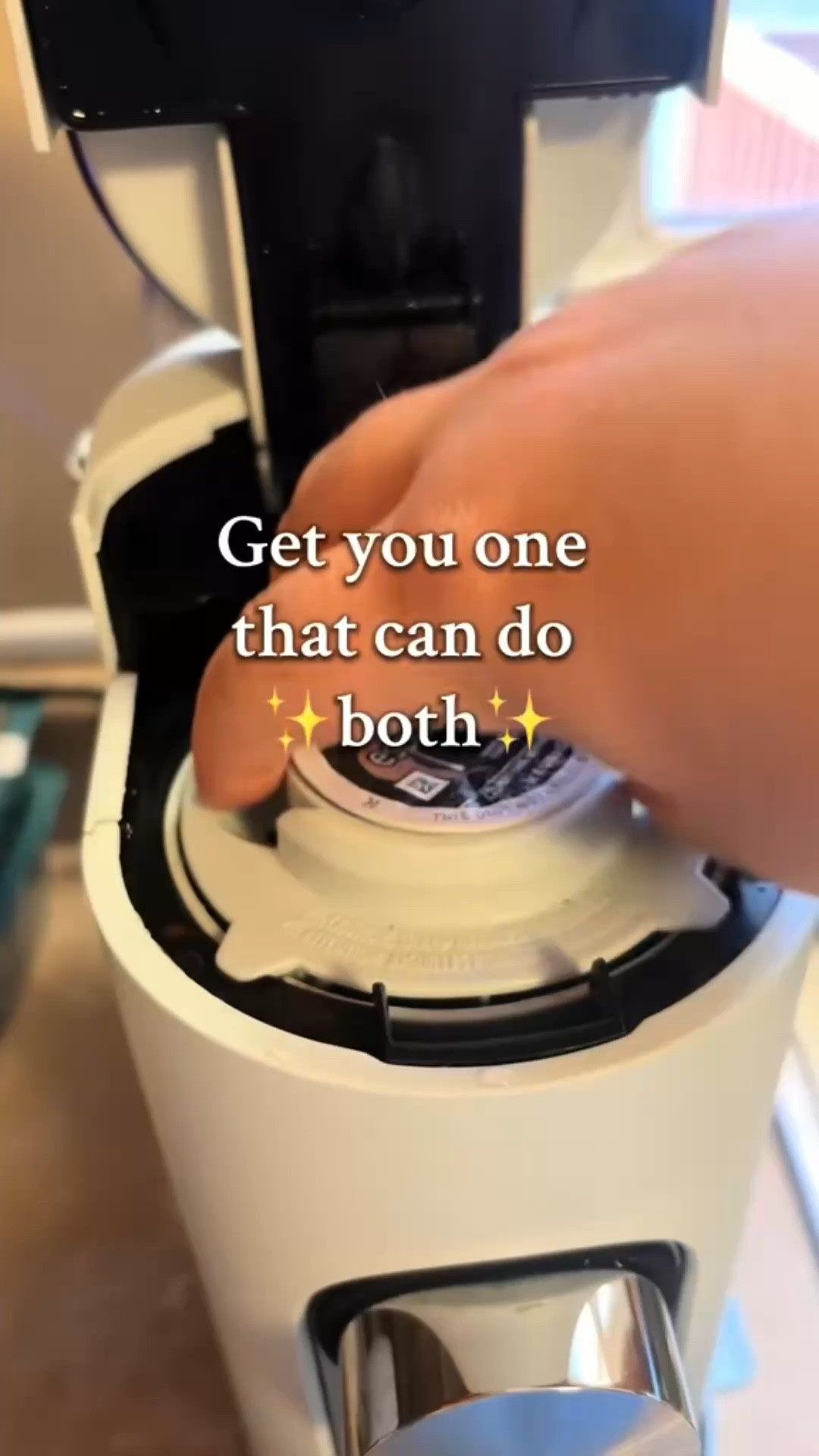 It’s nice to have options. 
Iced coffee or hot, k-cups or grounds, even an option for specialty/espresso. 
You can have it all.

No more guess work behind the perfect cup, theres a guide right on the included scooper.

It’s easy to clean with brew baskets that can be thrown in the dishwasher and an easy cleaning cycle for the machine itself.

It comes in other color options too but I’m obsessed with the blue 🩵

#LTKmorningroutine #LTKHome