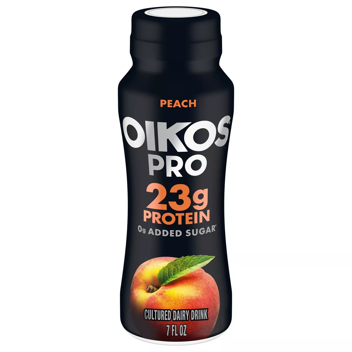 Oikos Pro Fat Free Peach Yogurt Drink - 7 fl oz | Target
