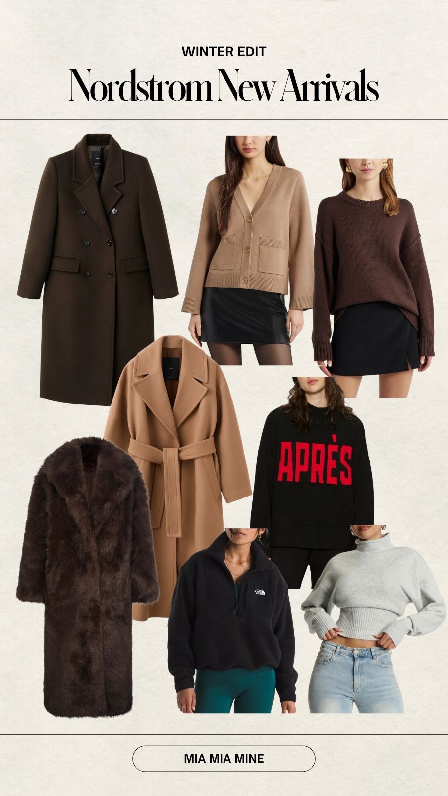 Nordstrom new arrivals
Apres ski picks, winter coats, cardigans and fleece pullovers



#LTKSeasonal #LTKTravel #LTKootd