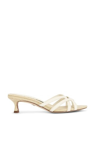 Sam Edelman Camille Sandal in Ivory. - size 6 | Revolve Clothing (Global)