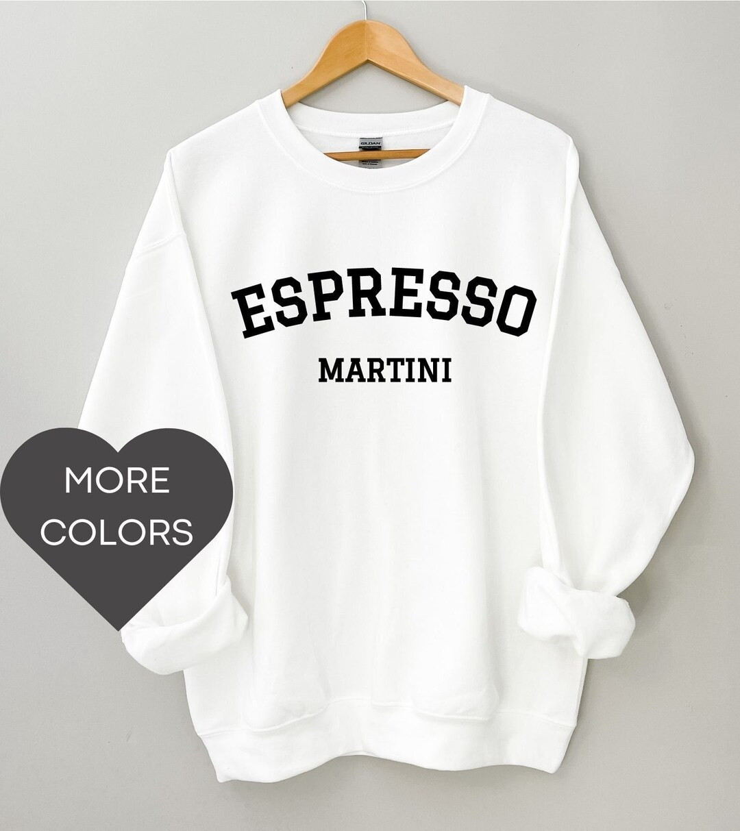 Espresso Martini Shirt Coffee Sweatshirt Espresso Sweater - Etsy | Etsy (US)