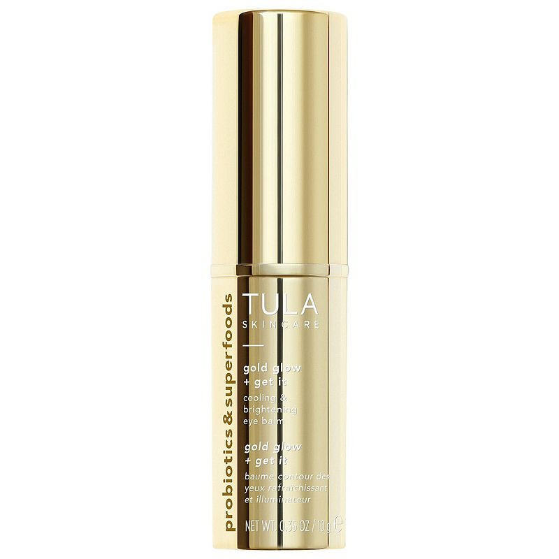 TULA Skincare Gold Glow + Get It Cooling & Brightening Eye Balm, Size: .35Oz, None | Kohl's