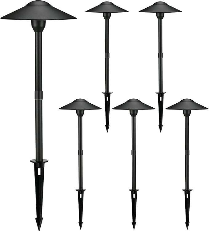 3W LED Landscape Lights Landscape Lighting Low Voltage Outdoor Pathway Lighting Replaceable LED B... | Amazon (US)