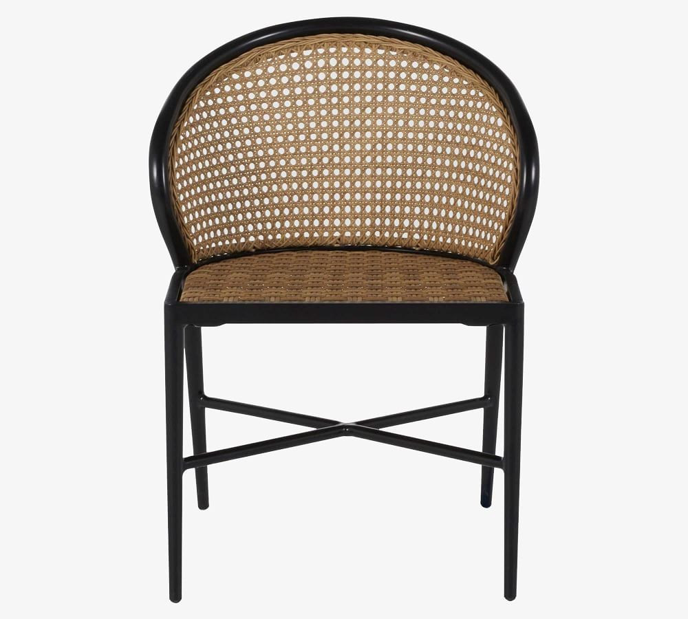 Berengar All-Weather Wicker Dining Chair & Armchair | Pottery Barn (US)