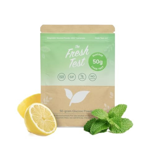 The Fresh Test, 50-gram Powder Drink Mix | Additive-Free, Non-GMO, Organic Ingredients | Mint Lemonade | Amazon (US)