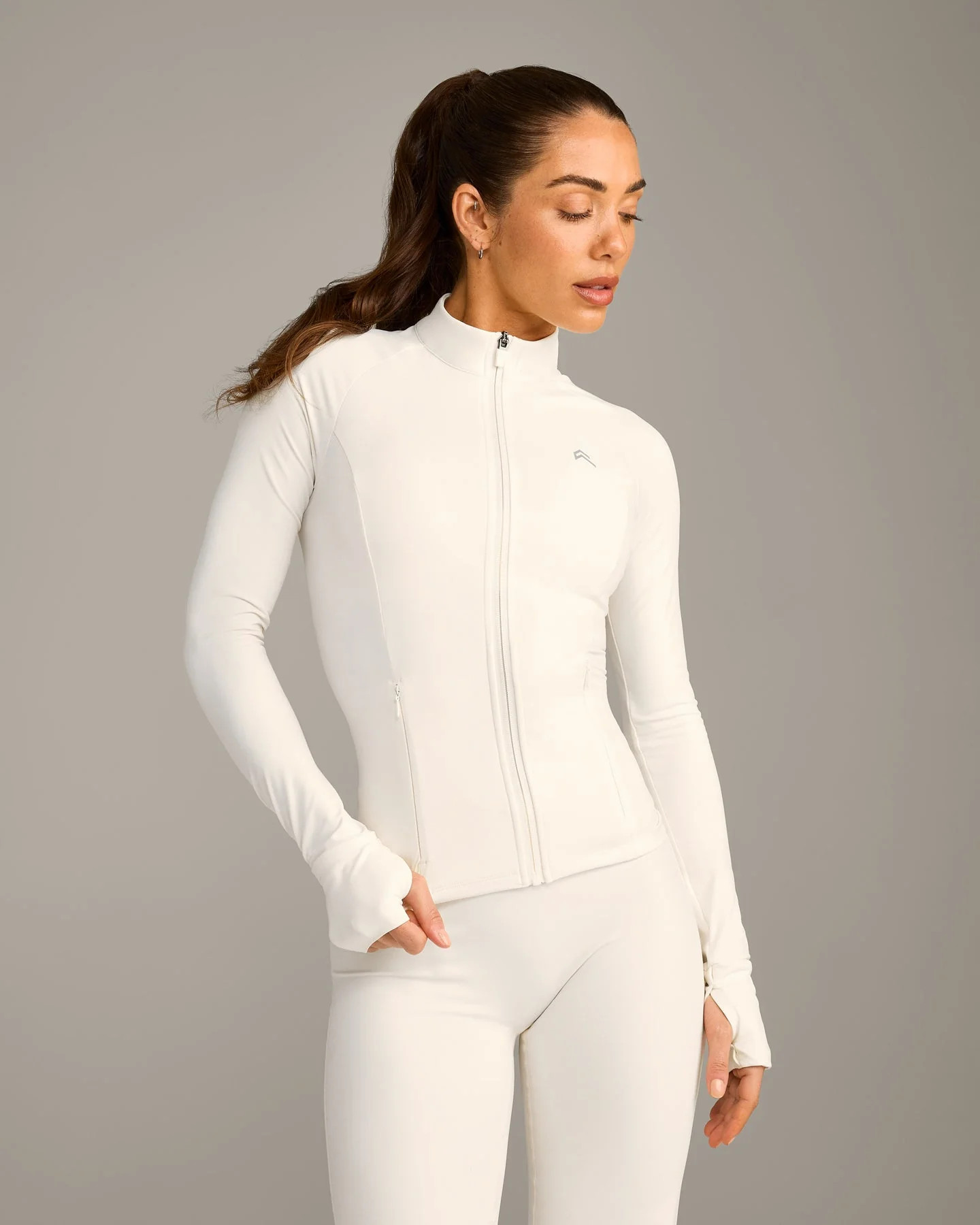 UnifiedMove™ Pocket Jacket with Reflective Logo 
 Marshmallow White | Oner Active (UK / US)