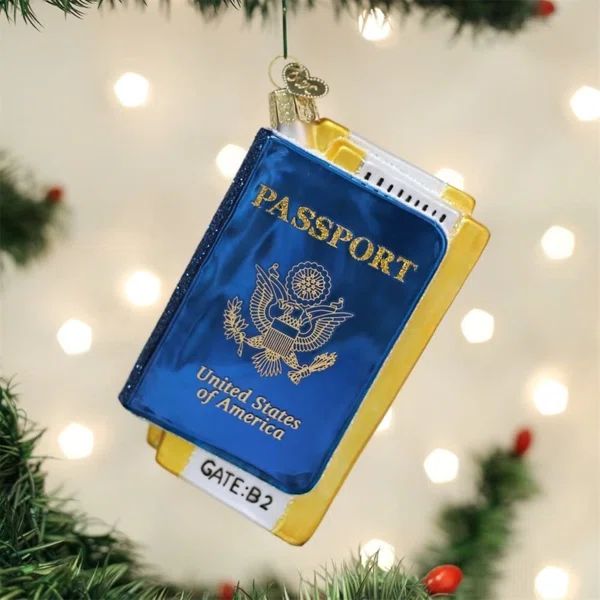 Passport Ornament | Wayfair North America
