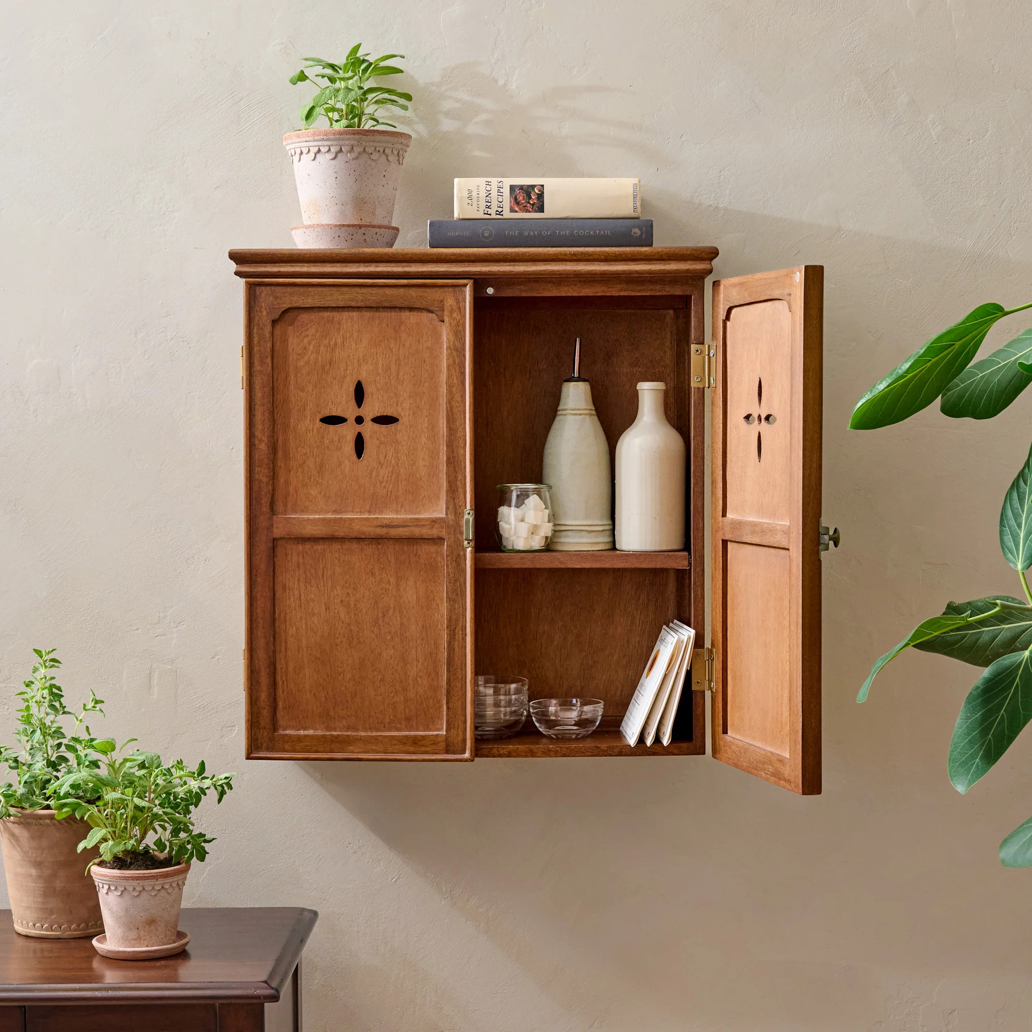 Amelia Wooden Wall Cabinet | Magnolia