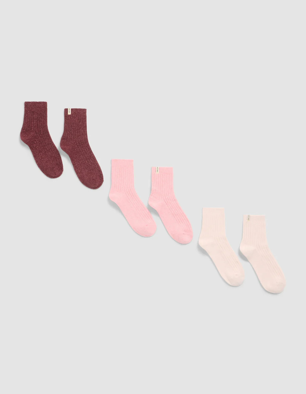 Women's Plush Lounge Crew Sock 3-Pack | Cozy Earth