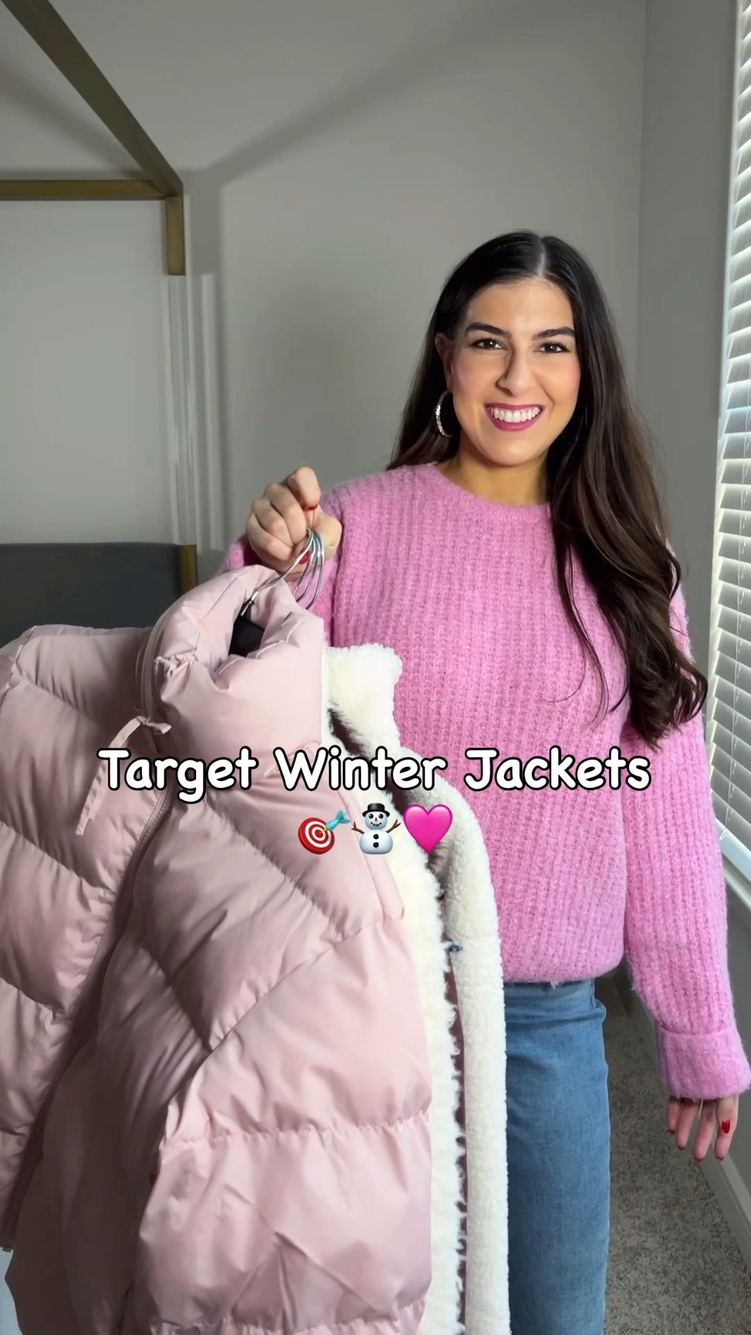 Target Winter Jackets 🎯❄️🩷 Super cute and cozy finds from Target. Faux leather jacket, denim bomber jacket, faux shearling jacket, and puffer jacket all from Target Style. 



#LTKFindsUnder50 #LTKFindsUnder100 #LTKSeasonal