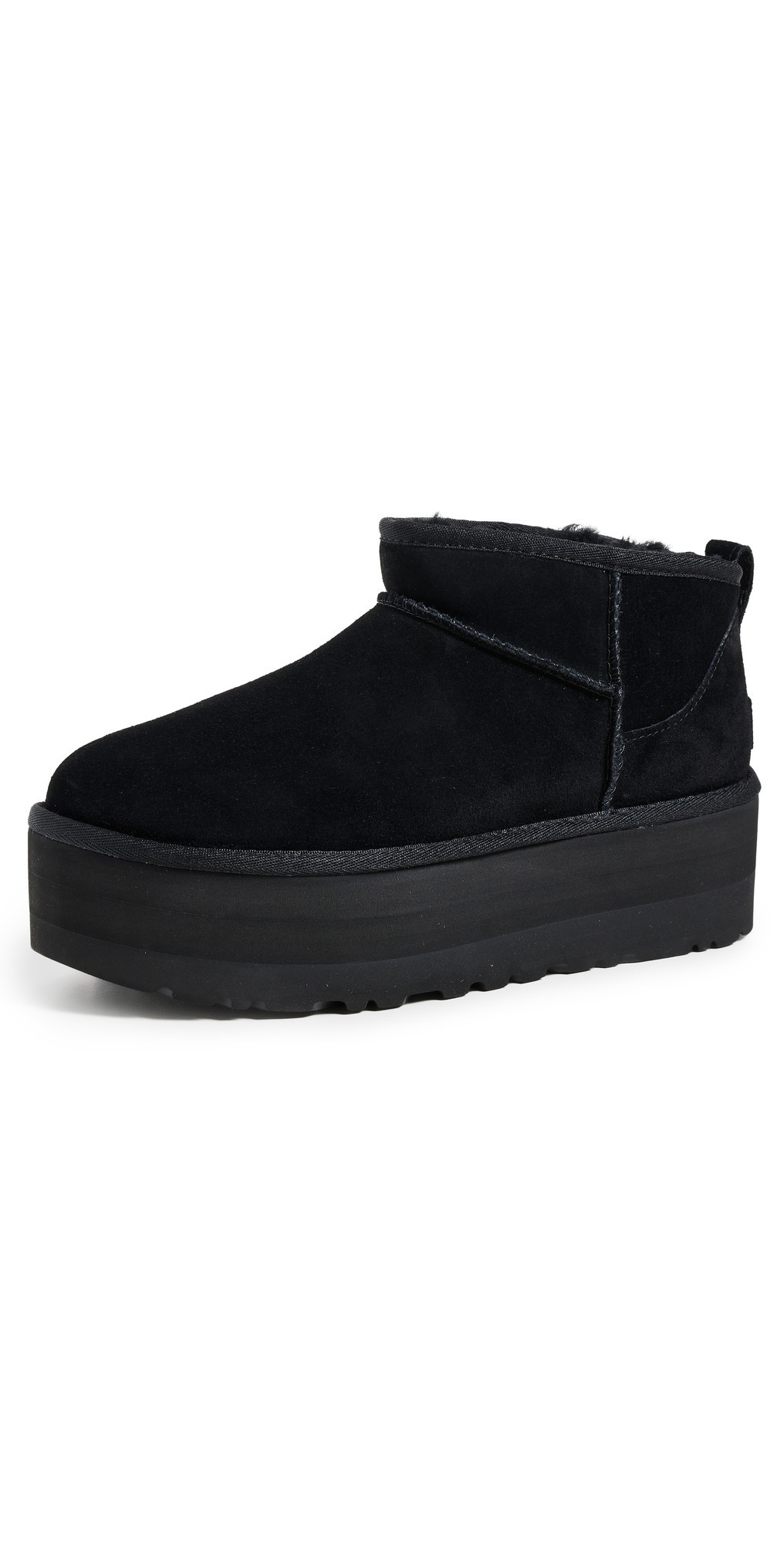 UGG Classic Ultra Mini Platform Boots Black 5 | Shopbop