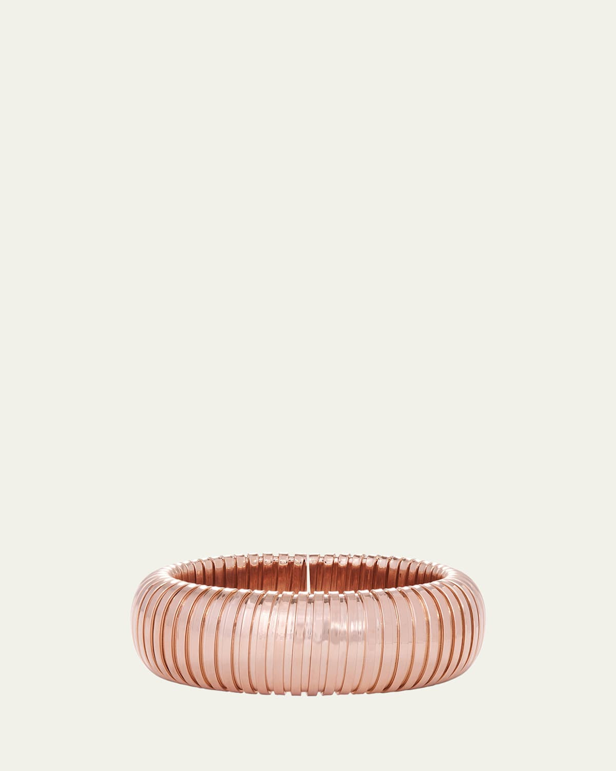 18K Rose Gold Tubogas Domed Cuff | Bergdorf Goodman