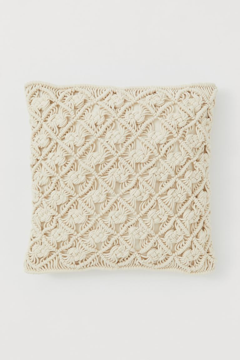 Macramé Cushion Cover | H&M (US + CA)