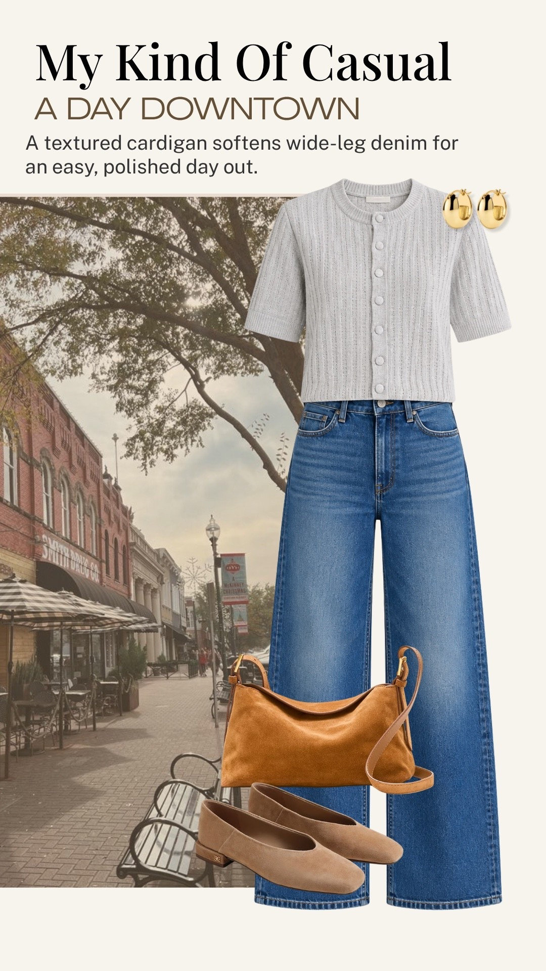 This Madewell outfit is such an easy formula for a casual day around town, a textured cardigan, wide-leg denim, and warm suede accessories. I love how the soft neutral cardigan adds polish while the denim keeps the look relaxed and comfortable. Madewell’s Insider event is going on now, too, so it’s a nice time to shop these pieces.

#LTKootd #LTKOver40 #LTKdayinmylife