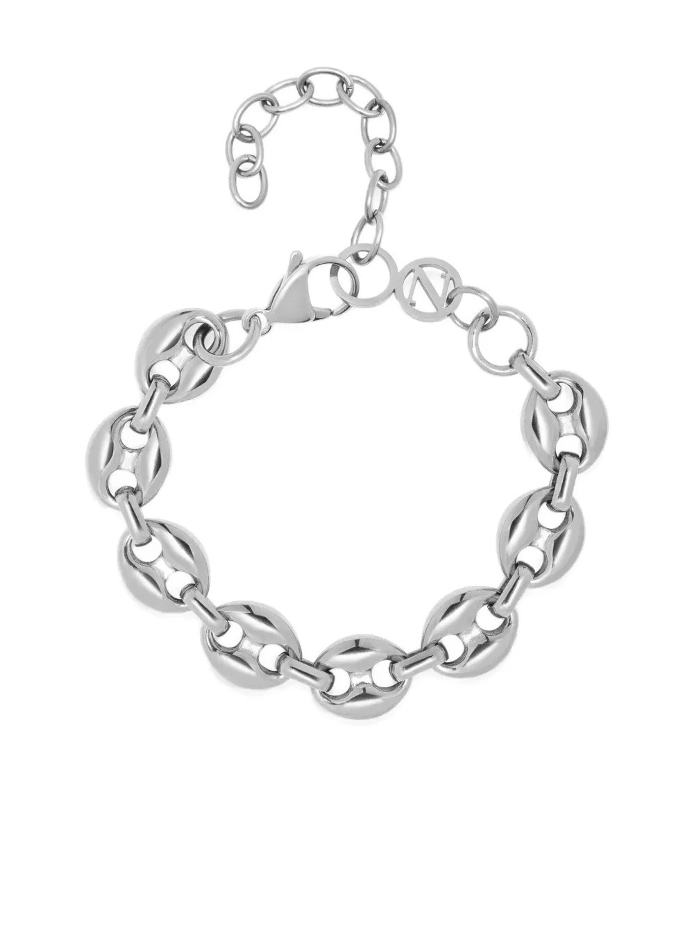 Nialaya Jewelry Mariner link bracelet - Silver | Farfetch Global
