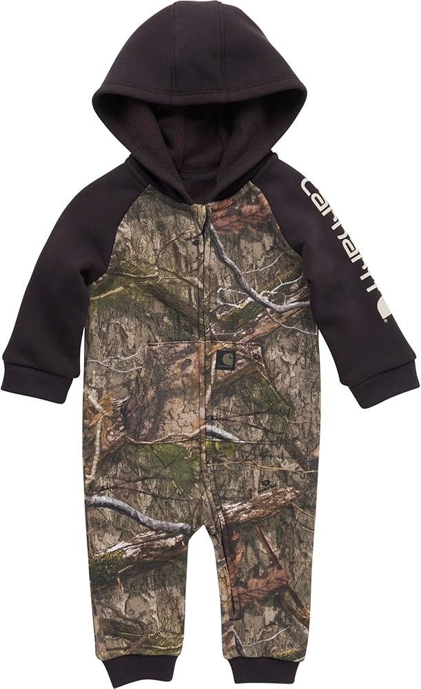 Carhartt Kid's CM8768 Long-Sleeve Zip-Front Camo Coverall - Boys | Amazon (US)