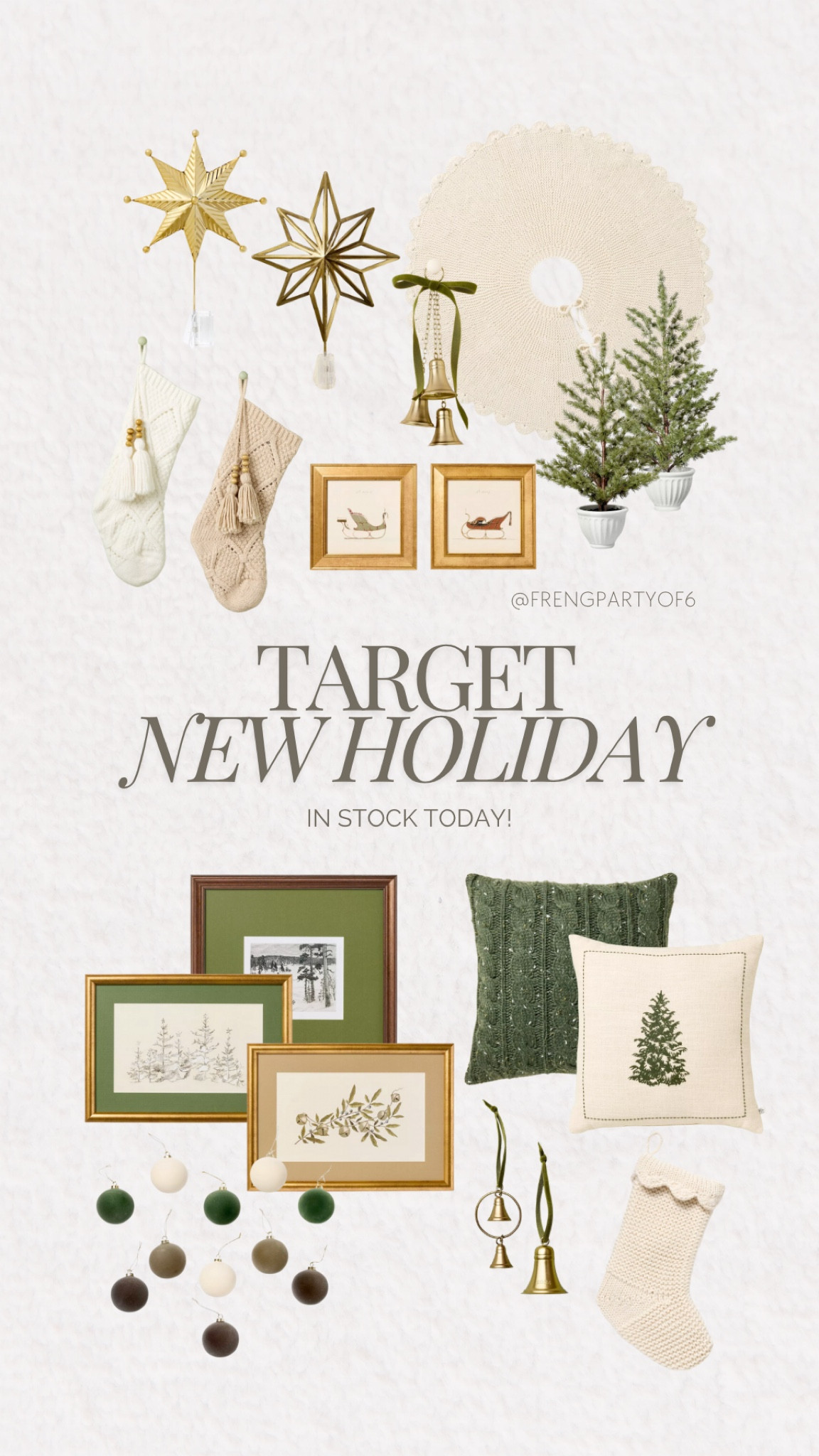 New target holiday and Christmas decor! Here is what is in stock today! The scallop knit stocking is my fav 😍

#LTKHome #LTKFindsUnder50 #LTKHoliday