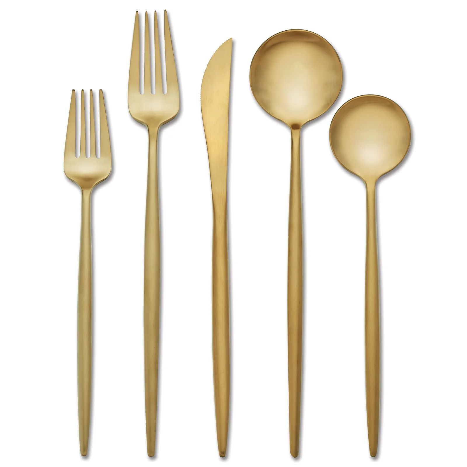 Zephyr Stainless Steel Flatware - Set of 20 | Wayfair North America