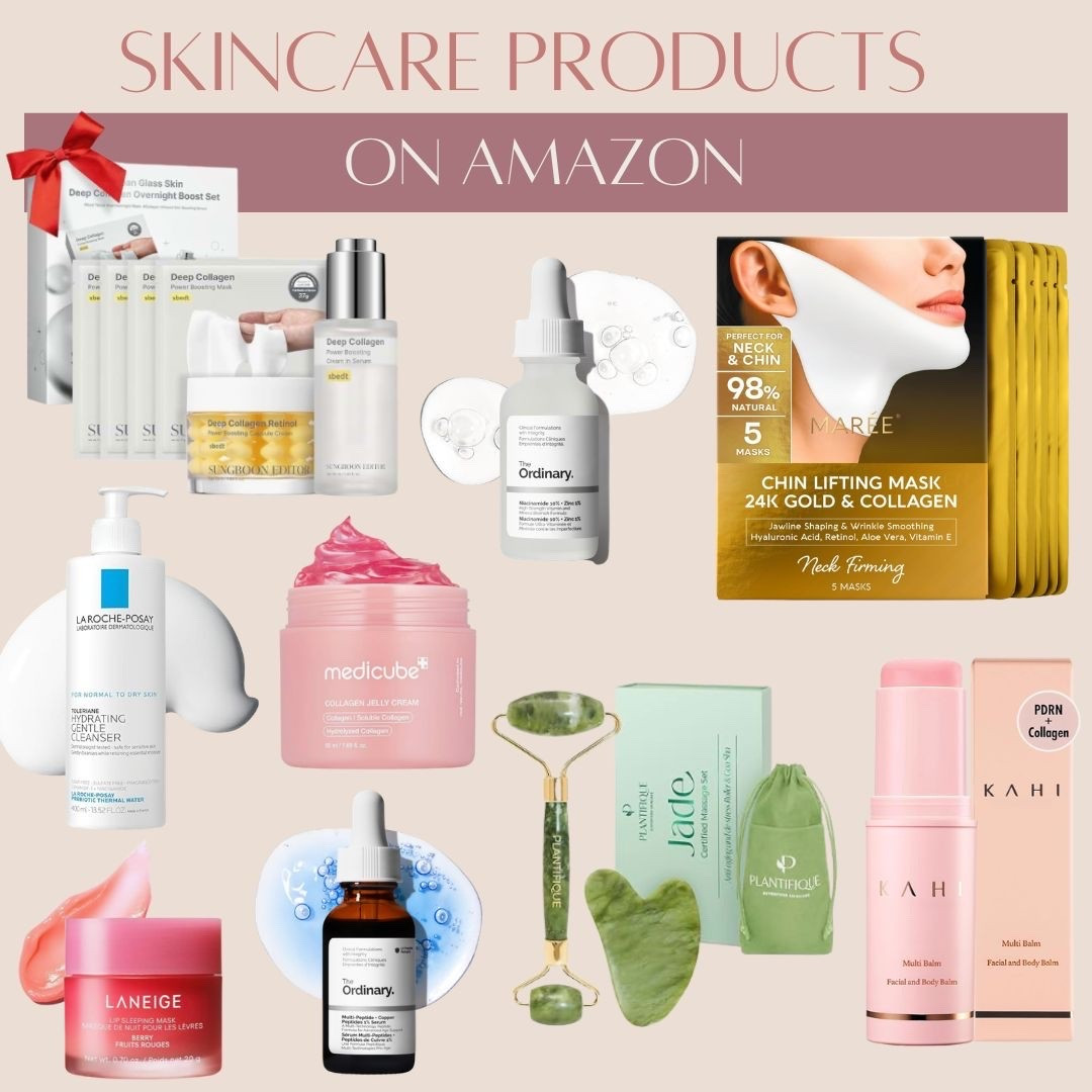 Some of my favorite skincare products on Amazon #skincare #beauty #amazon #collagen #peptides #selfcare 
#ltkbeauty

#LTKgrwm #LTKdayinmylife