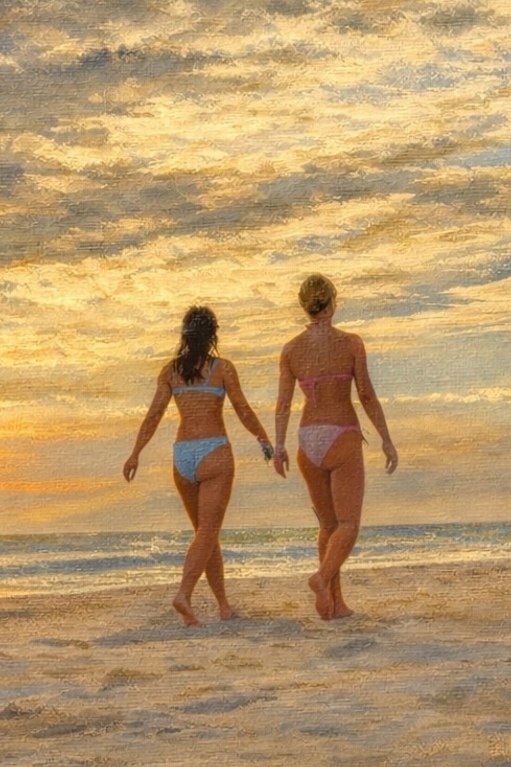 Painting of my beautiful girls in their bikinis 👙 

#LTKSeasonal #LTKSwim