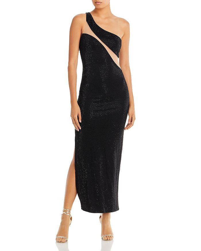Mercedes Embellished One Shoulder Maxi Dress | Bloomingdale's (US)