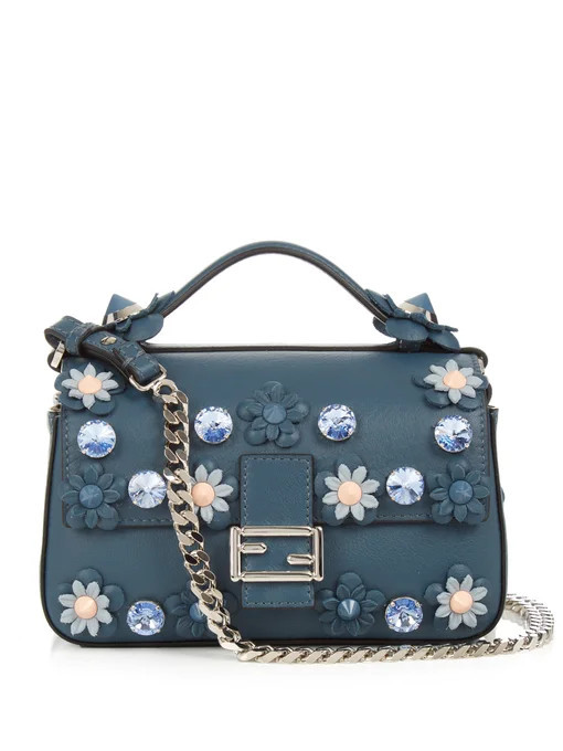 Double Micro Baguette Flowerland cross-body bag | Matches (US)