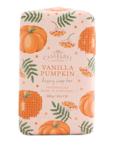 10.5oz Vanilla Pumpkin Scented Soap Bar | TJ Maxx
