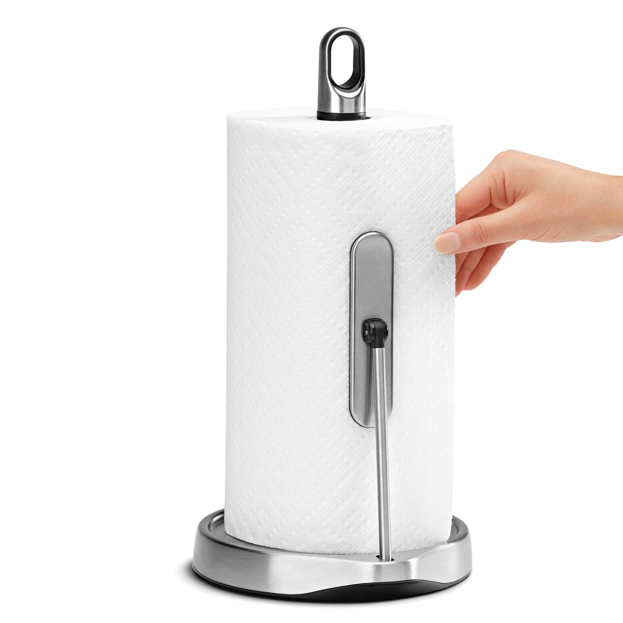 simplehuman tension arm paper towel holder stainless steel | Walmart (US)
