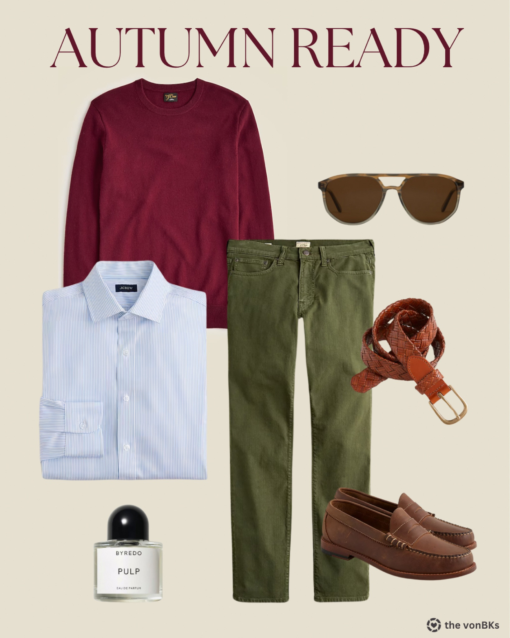 Autumn Ready with this burgundy and olive

#LTKSeasonal #LTKMens #LTKStyleTip