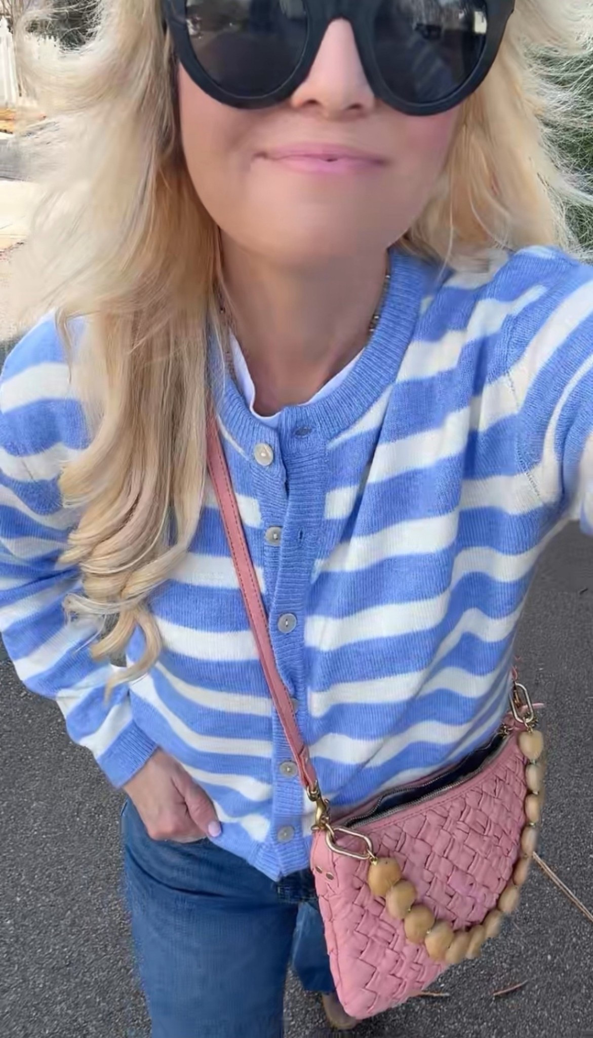 Winter outfit ootd 
Love this Target sweater and my Clare v purse 

#LTKgrwm #LTKootd #LTKdayinmylife