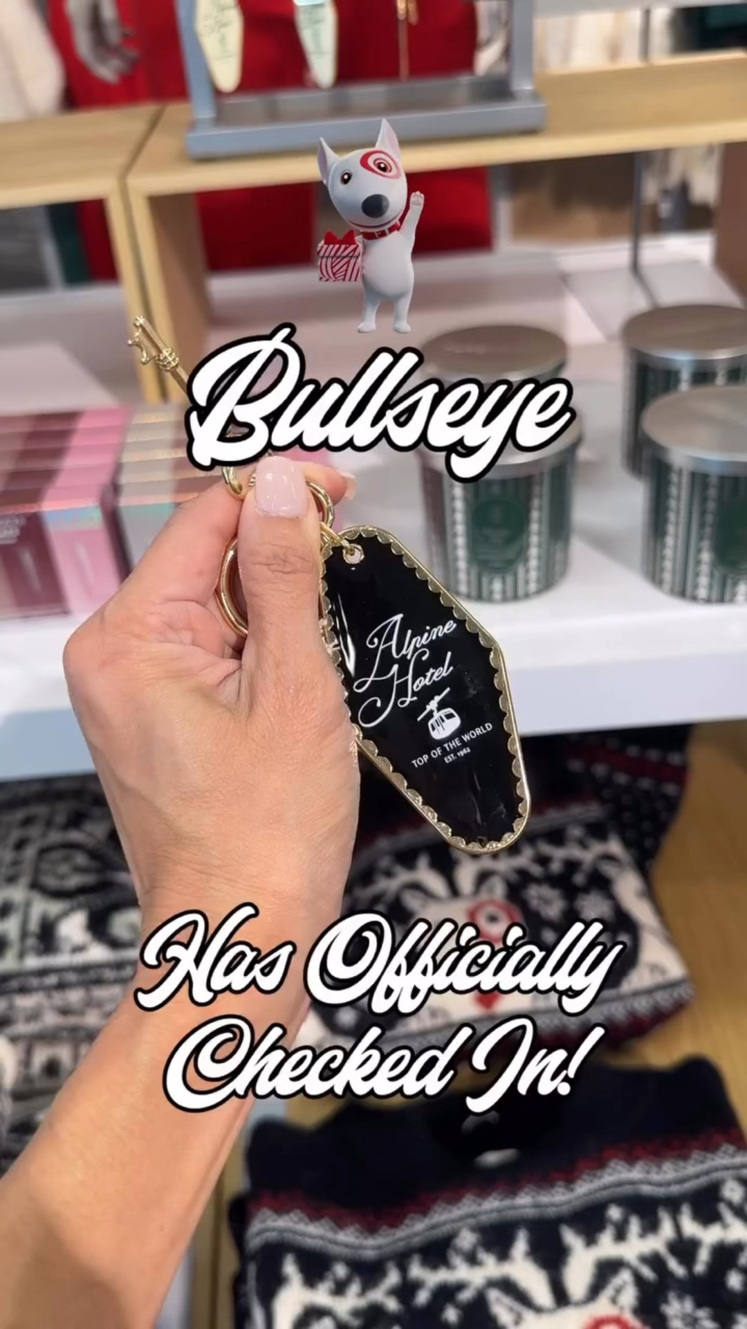 The Alpine Hotel is now open and our fave pup Bullseye has officially checked in!  In addition to the adorable sweater and must have purse charm, socks have now been stocked in store as well as some new Bullseye gift wrap in the same print as the sweater and socks!  I hope there’s more to come, and when it does you know I got y’all! ❤️

* Sweater - $30
* Purse Charm - $10
* Gift Wrap - $6 (not online yet!)
* Socks - $6 (not online currently)



#target #targetstyle #christmas #holiday #new #lifestyle #reelitfeelit #music #trend  #instagood #instadaily #cute #giftideas #instamood #igers #igdaily #dog 
#viral #viralvideos #reels #reelsinstagram #trending #trendingreels #explore #exploremore #explorepage #foryou #foryoupage #fyp

#LTKSeasonal #LTKGiftGuide #LTKHoliday