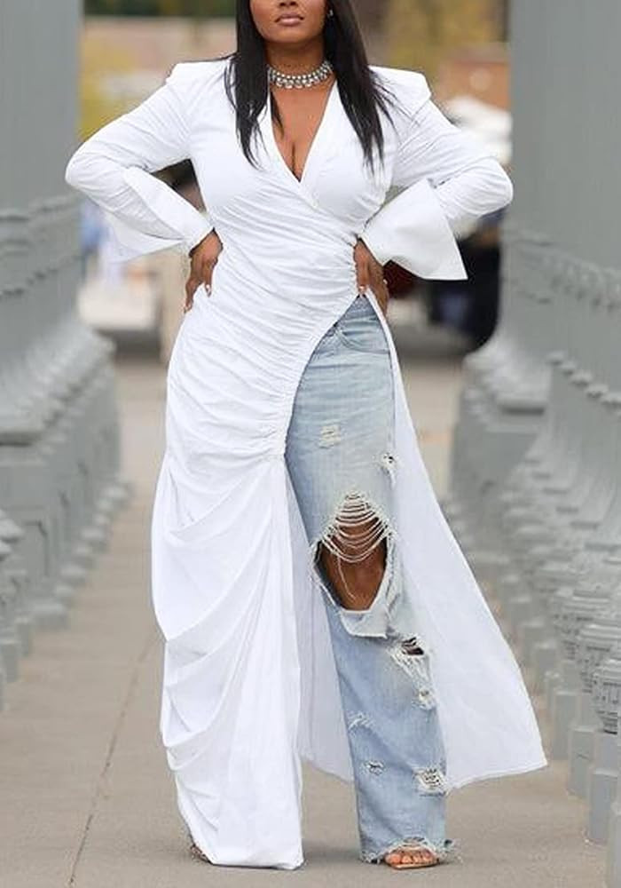 Longsleves Bodycon Shirt Dress  | Amazon (US)