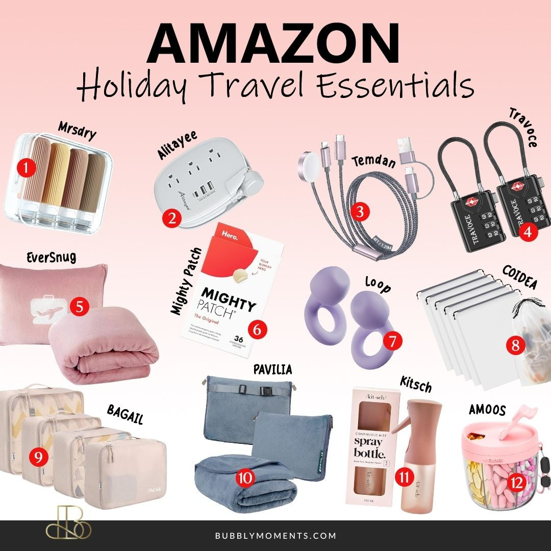Travelling soon? ✈️ These Holiday Travel Essentials are simple must-haves to help make your trip easier and more organised. From smart packing items to handy travel accessories, these finds are perfect for keeping everything neat, easy to reach, and stress-free while you’re on the go.
Whether you’re heading on a short break, a family holiday, or a long trip abroad, having the right travel essentials can make all the difference. These are great for carry-on bags, suitcases, and even everyday travel use. They also make thoughtful gift ideas for anyone who loves to travel. Save this post for later and tap to shop all your travel favourites in one place 🧳🌍
#LTKHoliday #LTKStyleTip #LTKSeasonal #TravelEssentials #HolidayTravel #TravelMustHaves #AmazonFinds #TravelAccessories #PackingEssentials #TravelOrganisation #VacationPrep #TravelLife #JetSet #TravelReady #Wanderlust #TravelStyle 

 