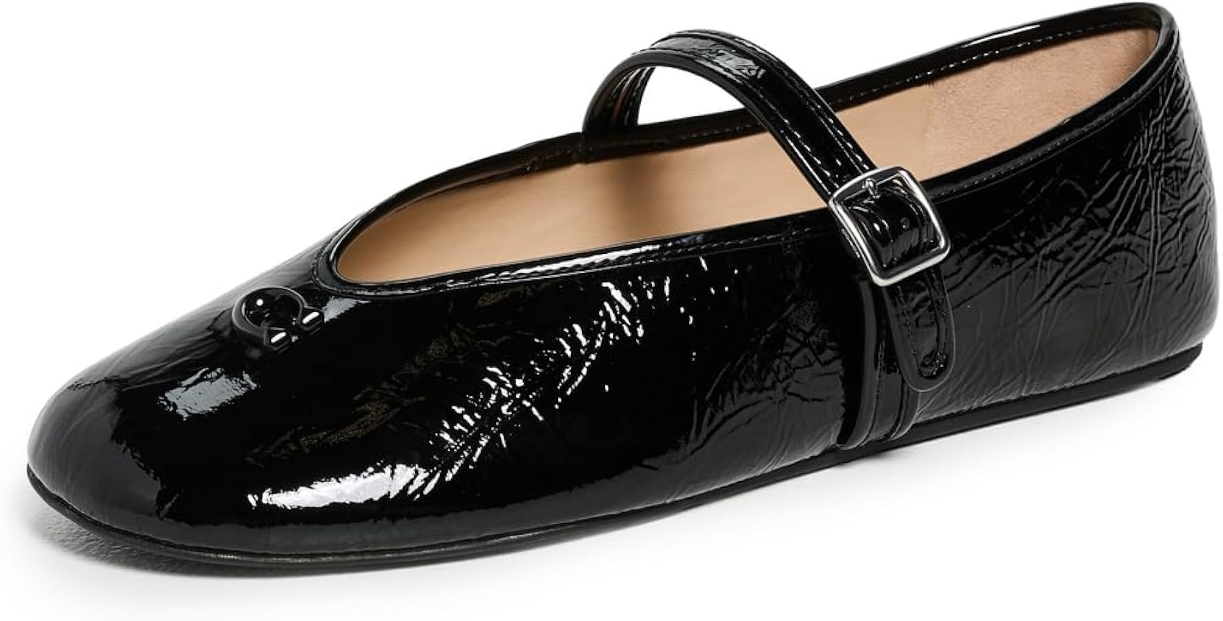 COACH Women's Sculpted C Soft Mary Jane Flats | Amazon (US)