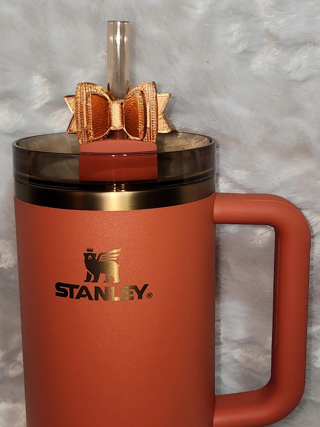Pumpkin Spice Bow Straw Topper Stanley Straw Topper Slider Accessory Tumbler Accessory Fits 20, 3... | Etsy (US)