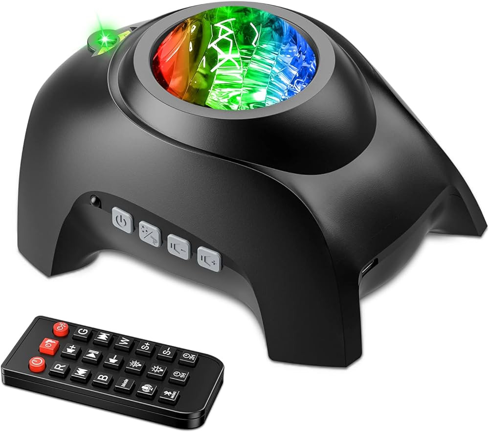 Rossetta Star Projector, Galaxy Projector for Bedroom, LED Night Light Aurora Projector with Blue... | Amazon (US)