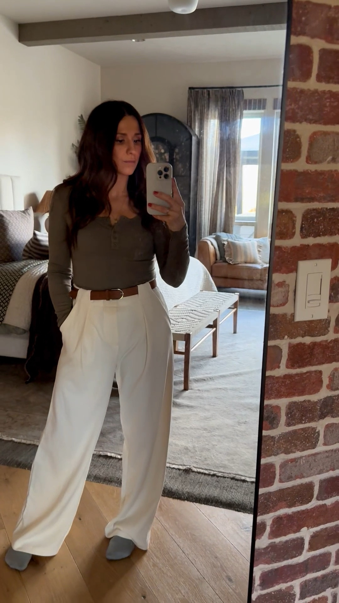 These pants are so cute but size down! 

#LTKootd #LTKmomlife #LTKdayinmylife