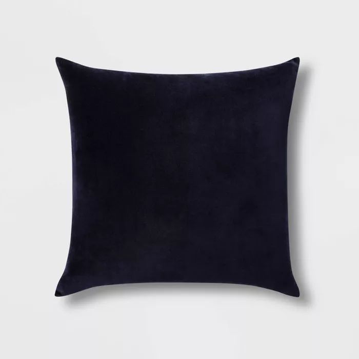 Velvet Pillow with Linen Reverse - Threshold™ | Target
