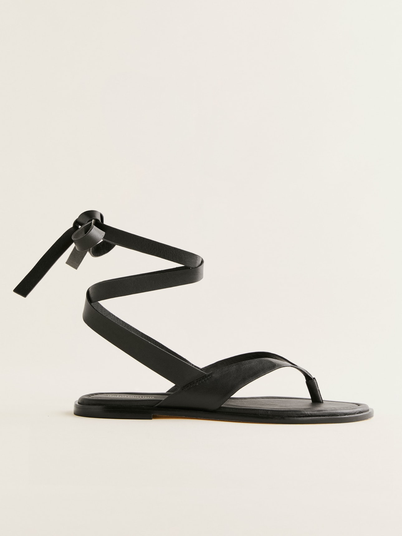 Justine Lace Up Thong Sandal | Reformation (Global)