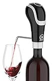 WAERATOR WA-A01-BK Instant 1-Button Electric Aeration and Decanter Wine Pourers, Portable, Black | Amazon (US)