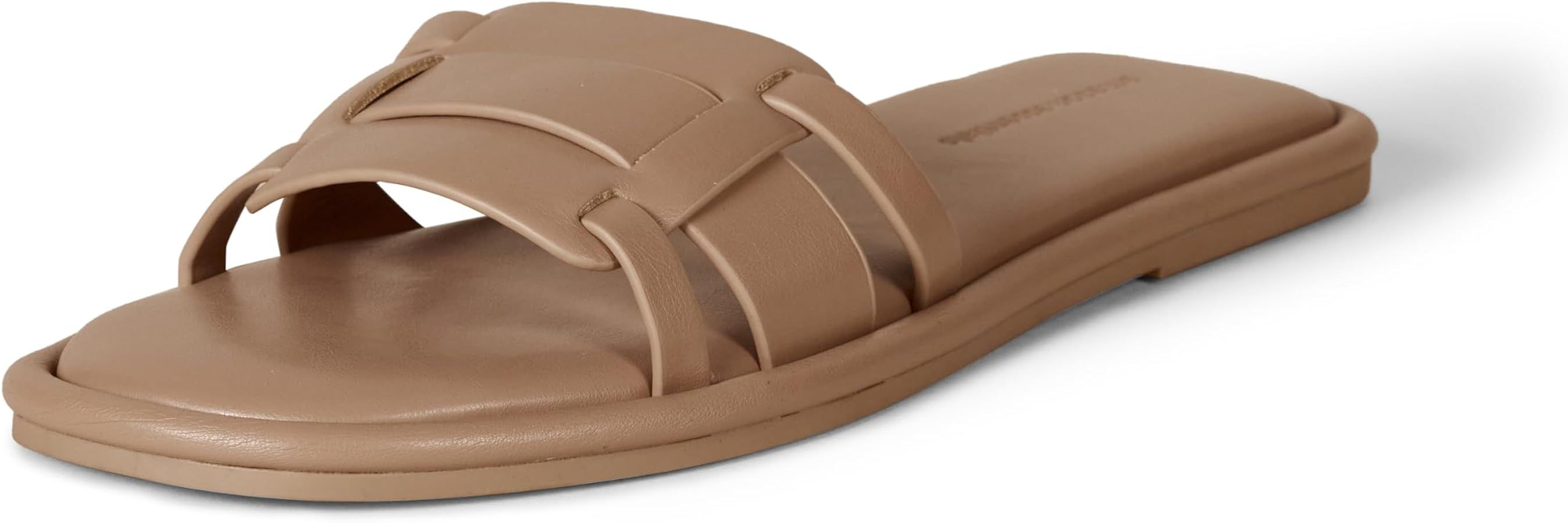 Amazon Essentials Women's Woven Padded Slide Sandal | Amazon (US)