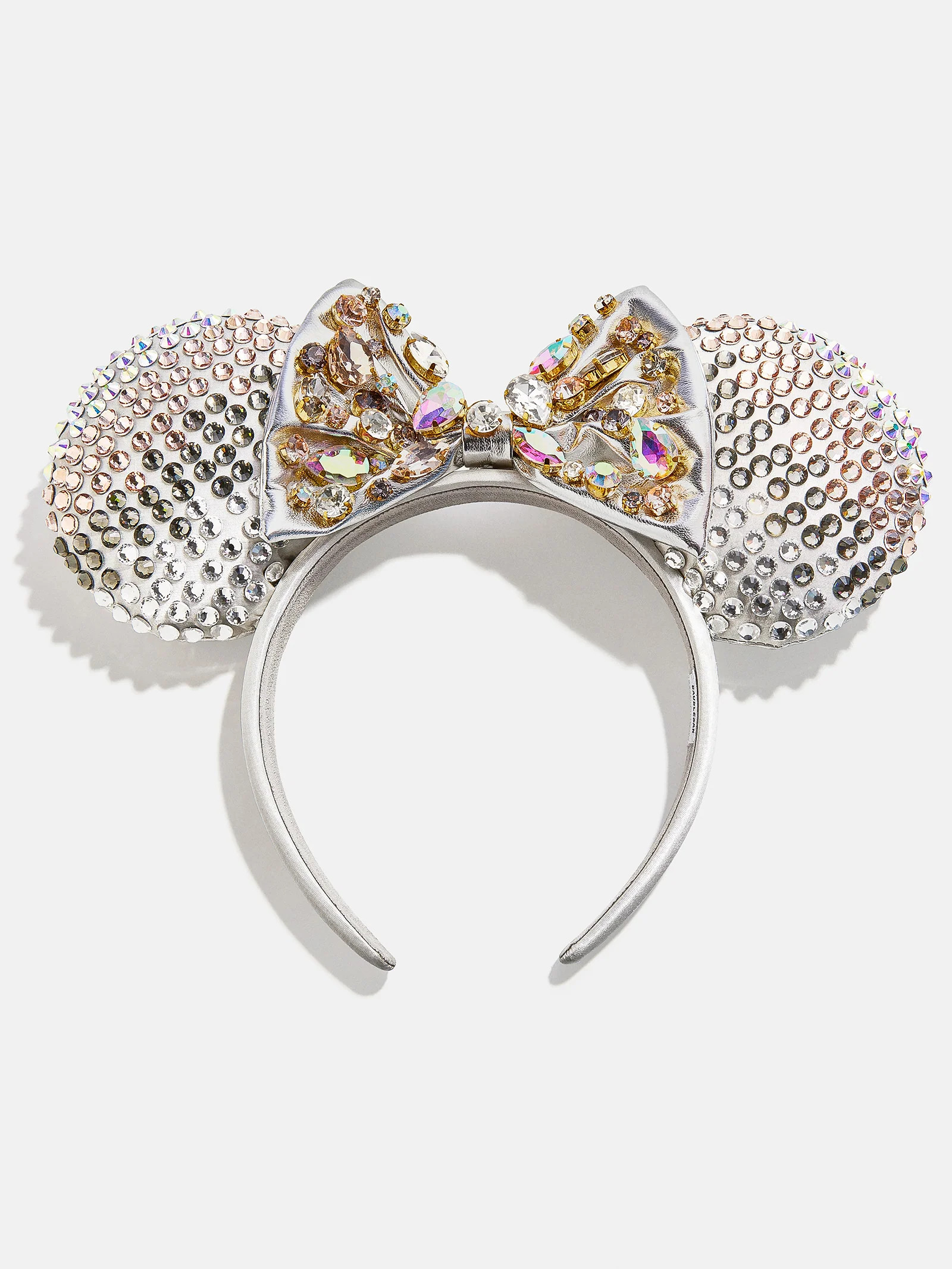 Disney Minnie Mouse Crystal Silver Ears Headband - Minnie Mouse Crystal Silver Ears | BaubleBar