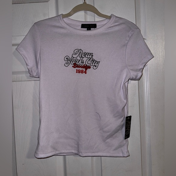 Faded Rose New York City Brooklyn Baby Tee | Poshmark