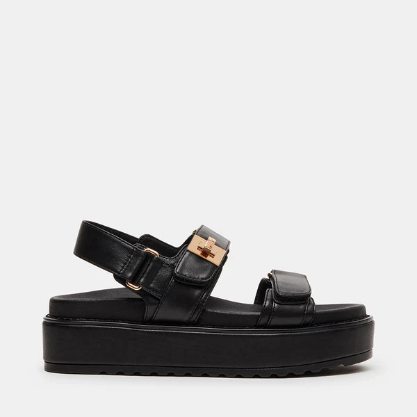 BIGMONA BLACK LEATHER | Steve Madden (Canada)