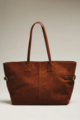 Flattered Lesley Suede Tote Bag | Anthropologie (US)