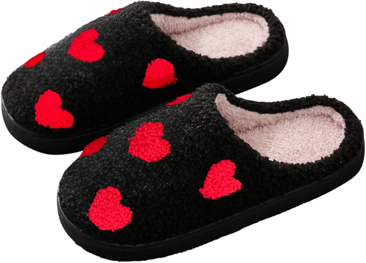 Hausschuhe Damen Plüsch Winter, Warme Pantoffeln Herren Slippers Damen, Flauschige weiche rutsch... | Amazon (DE)